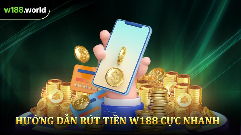 Hướng dẫn rút tiền W188 cực nhanh
