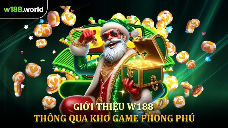 Giới thiệu W188 thông qua kho game phong phú