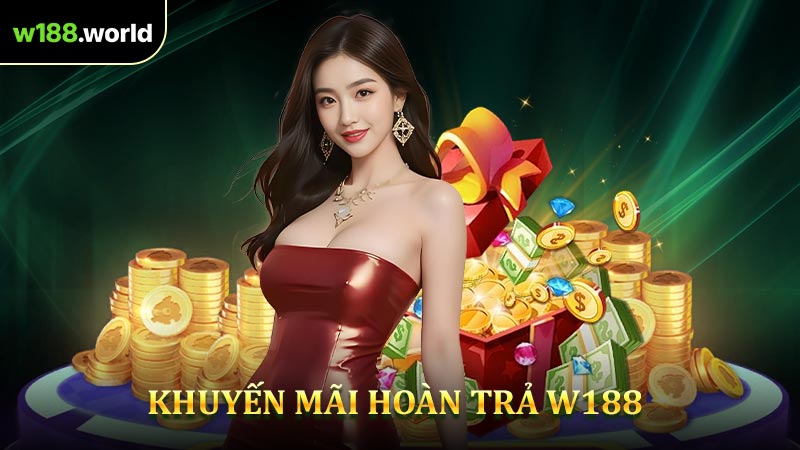 Khuyến Mãi Hoàn Trả W188 - Thả Ga Cá Cược Không Lo Về Vốn