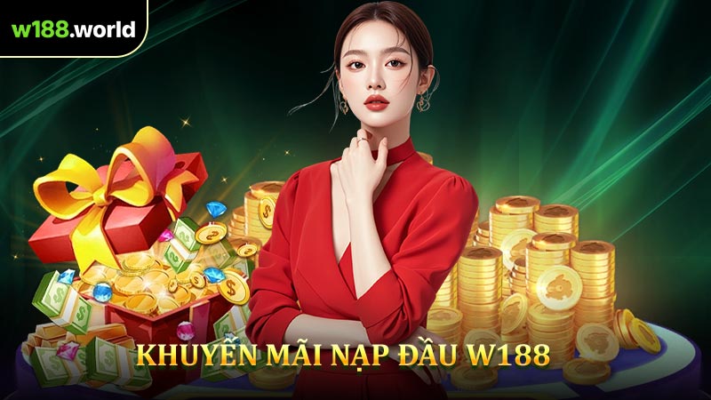 Khuyến Mãi Nạp Đầu W188 - Quà Tặng Đặc Biệt Cho Tân Thành Viên