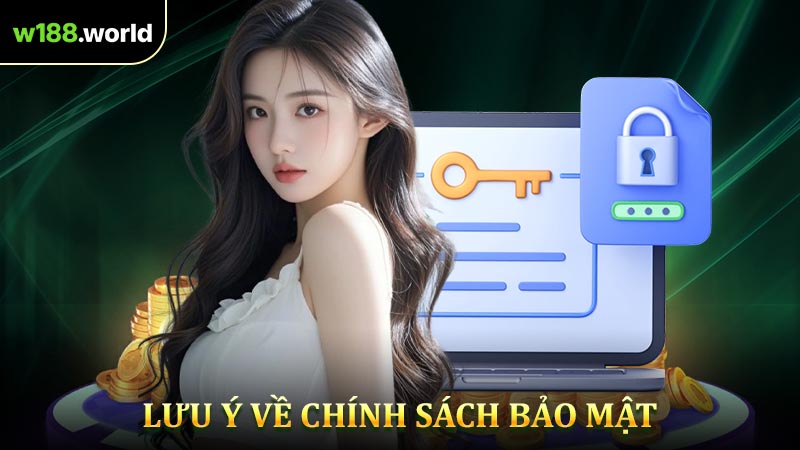 Lưu ý về chính sách bảo mật