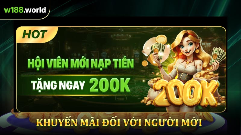 Khuyến mãi đối với người mới