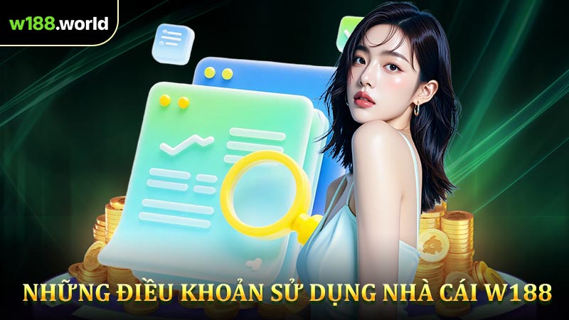 Tổng quan những điều khoản sử dụng nhà cái W188